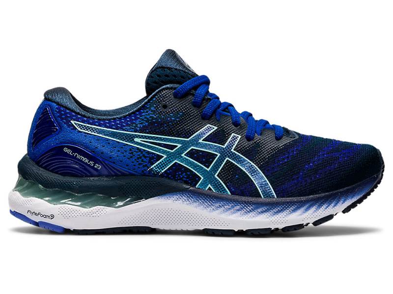 Dámské Běžecké Boty Asics GEL-NIMBUS 23 Tmavě Blankyt 37891KQHL